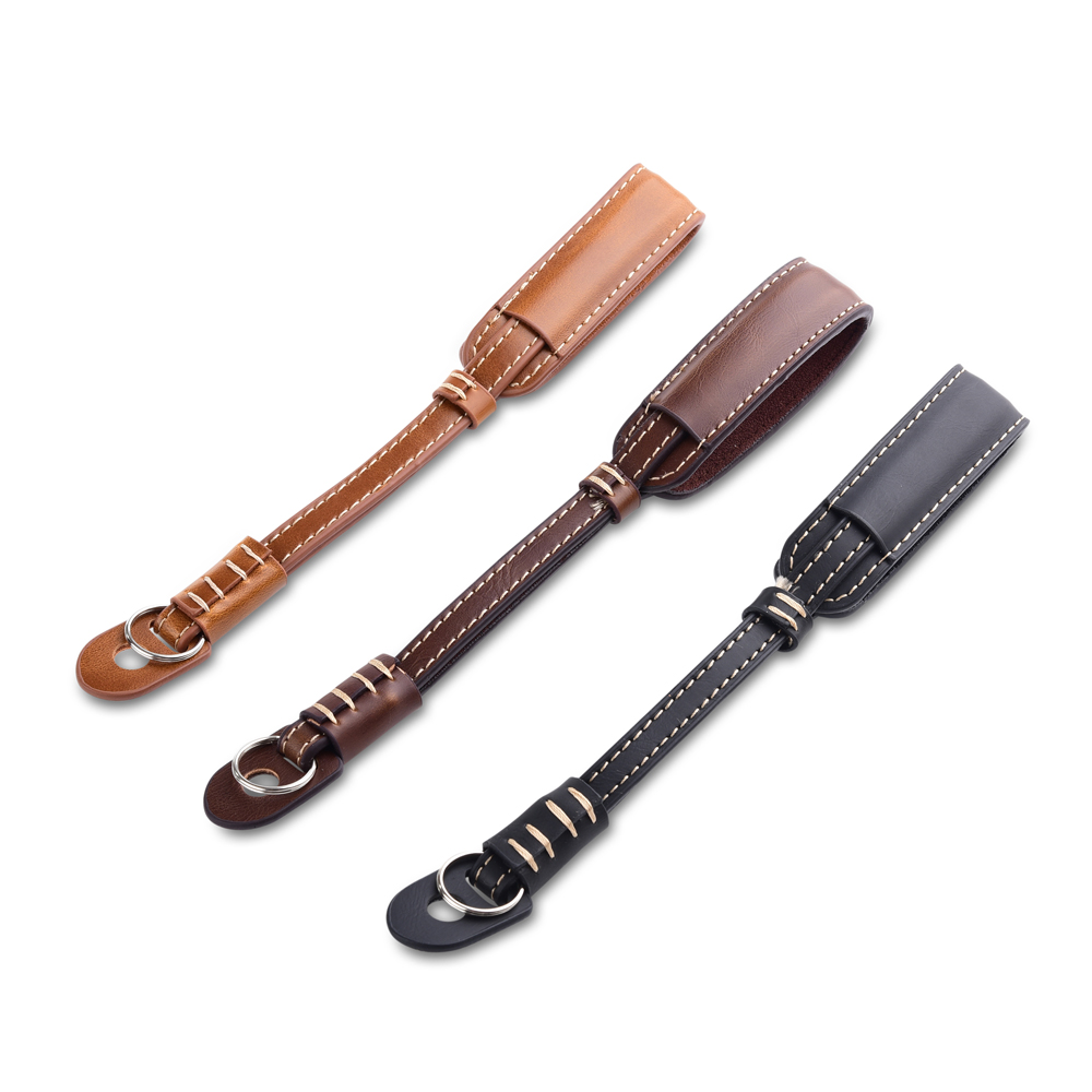 Camera Strap Leather - Dragonne en cuir pour appareil photo,