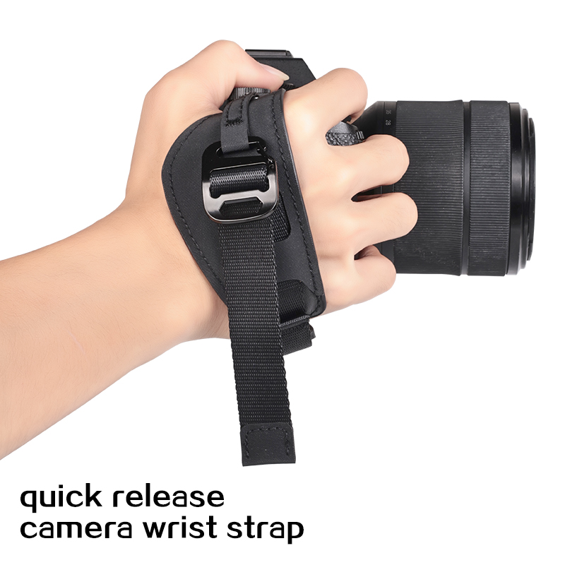 Camera Strap Leather - Poignée dragonne pour appareil photo en