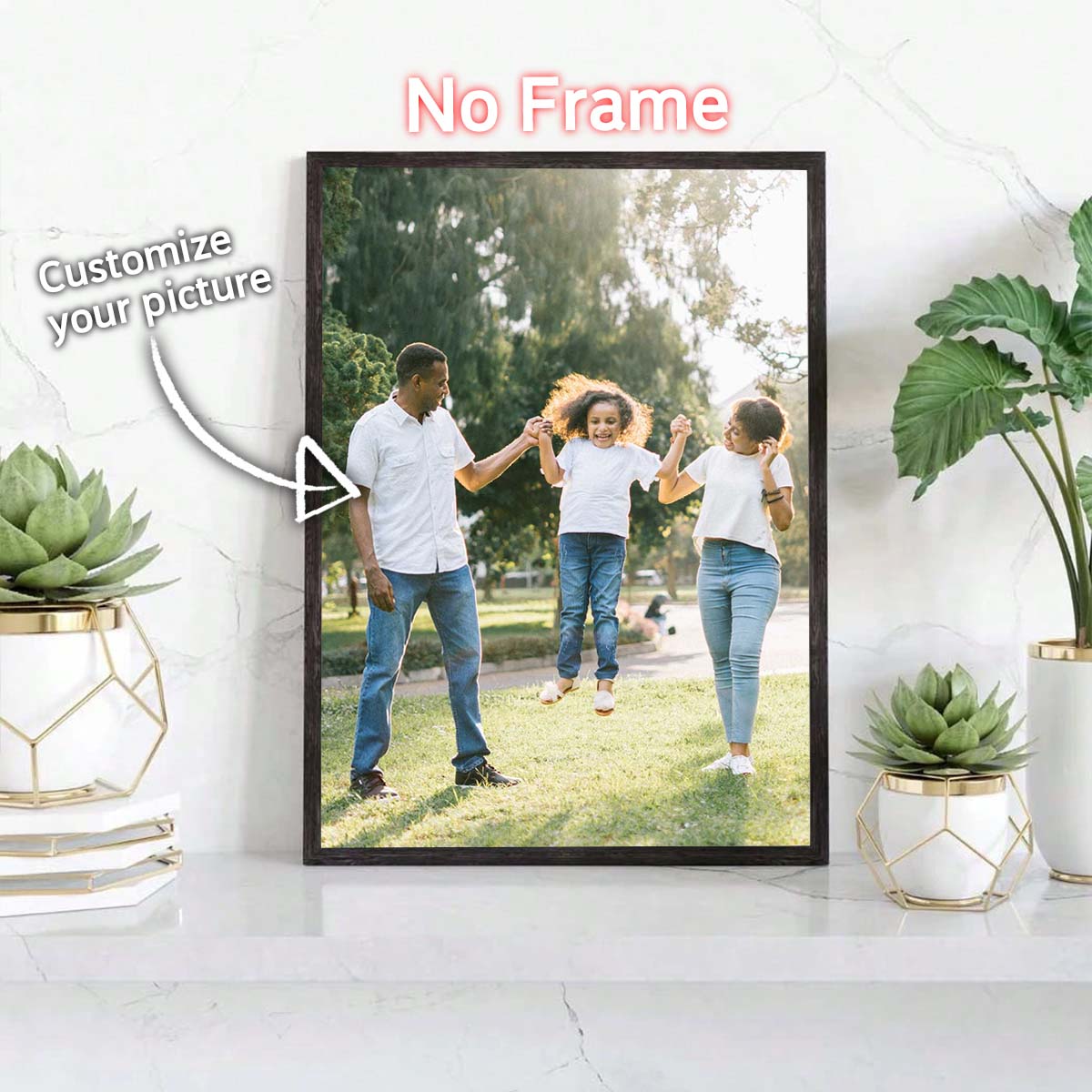 Photograph Lyrics - Peinture sur toile personnalisée à partir