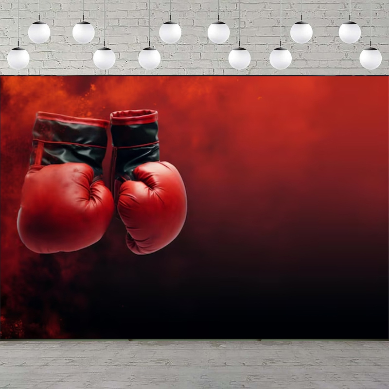 Photography Dark Cloth - Gants de boxe rouges, toile de