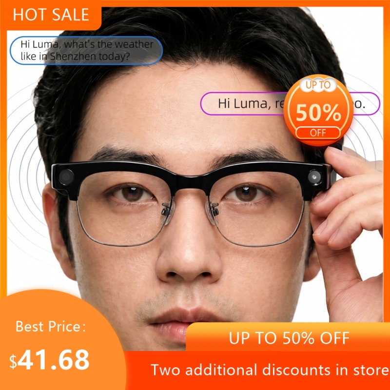 Photography Framing - Lunettes intelligentes demi-cerclées avec 800 millions