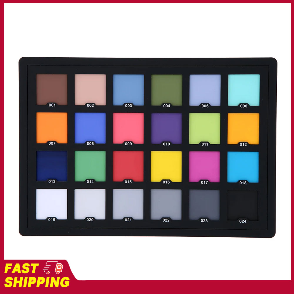 Photography Quiz - Andoer Palette Board Card Test Professional,