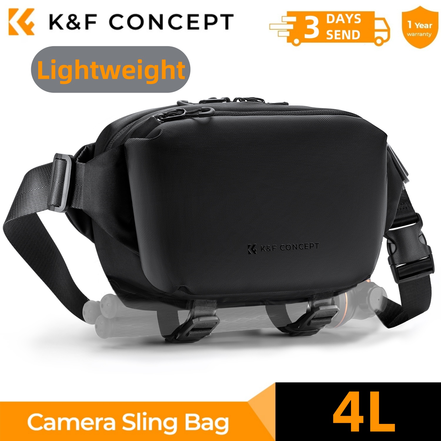 Photography Journalism - K&F CONCEPT – sac à bandoulière