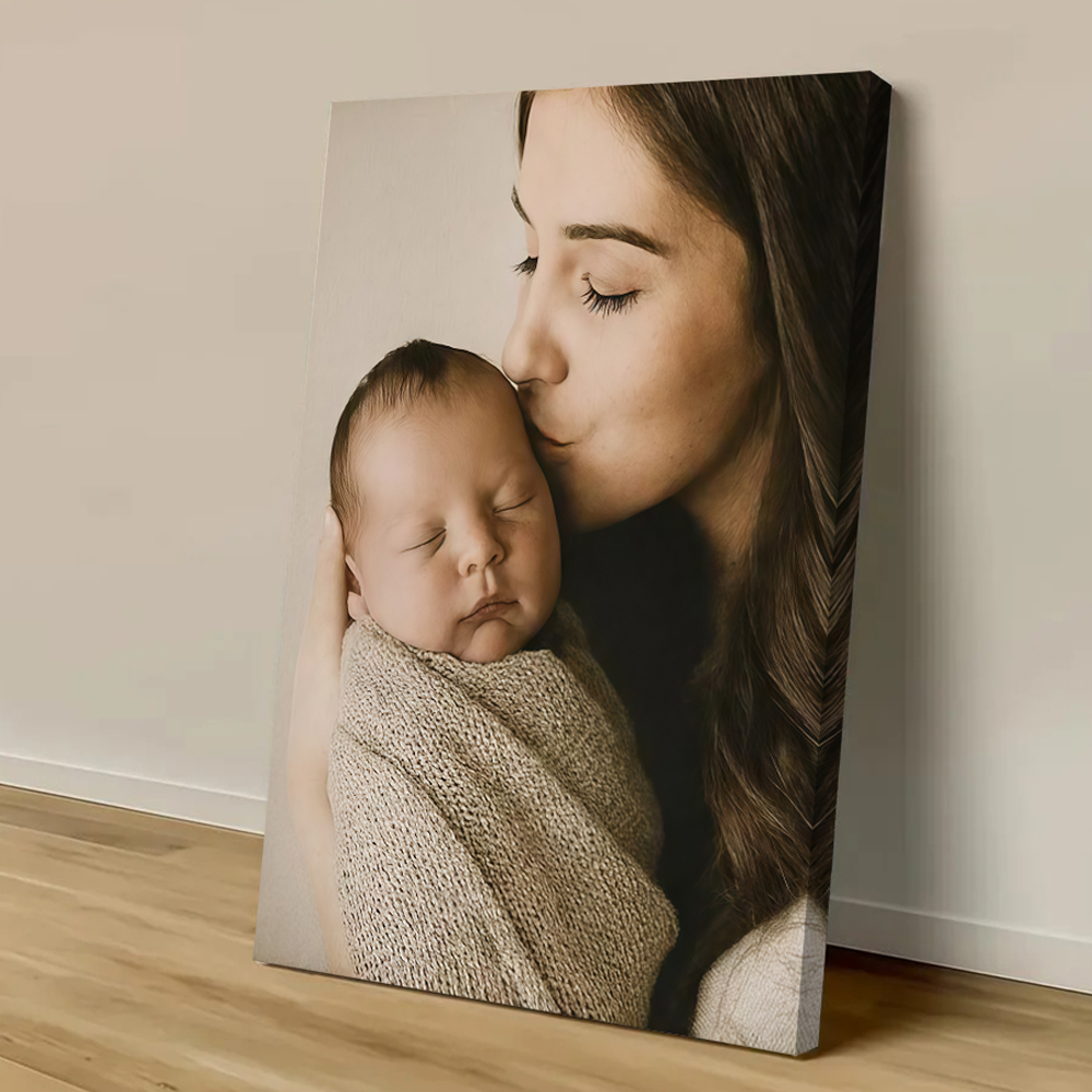 Photograph Lyrics - Peinture sur toile personnalisée à partir
