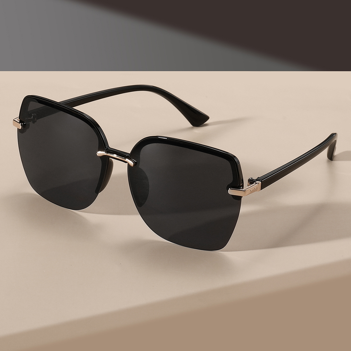 Photography Framing - Lunettes rétro minimalistes à grande monture