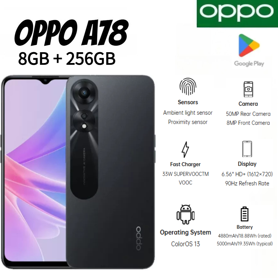 Photography Sim - Nouveau Smartphone OPPO A78 Édition Globale