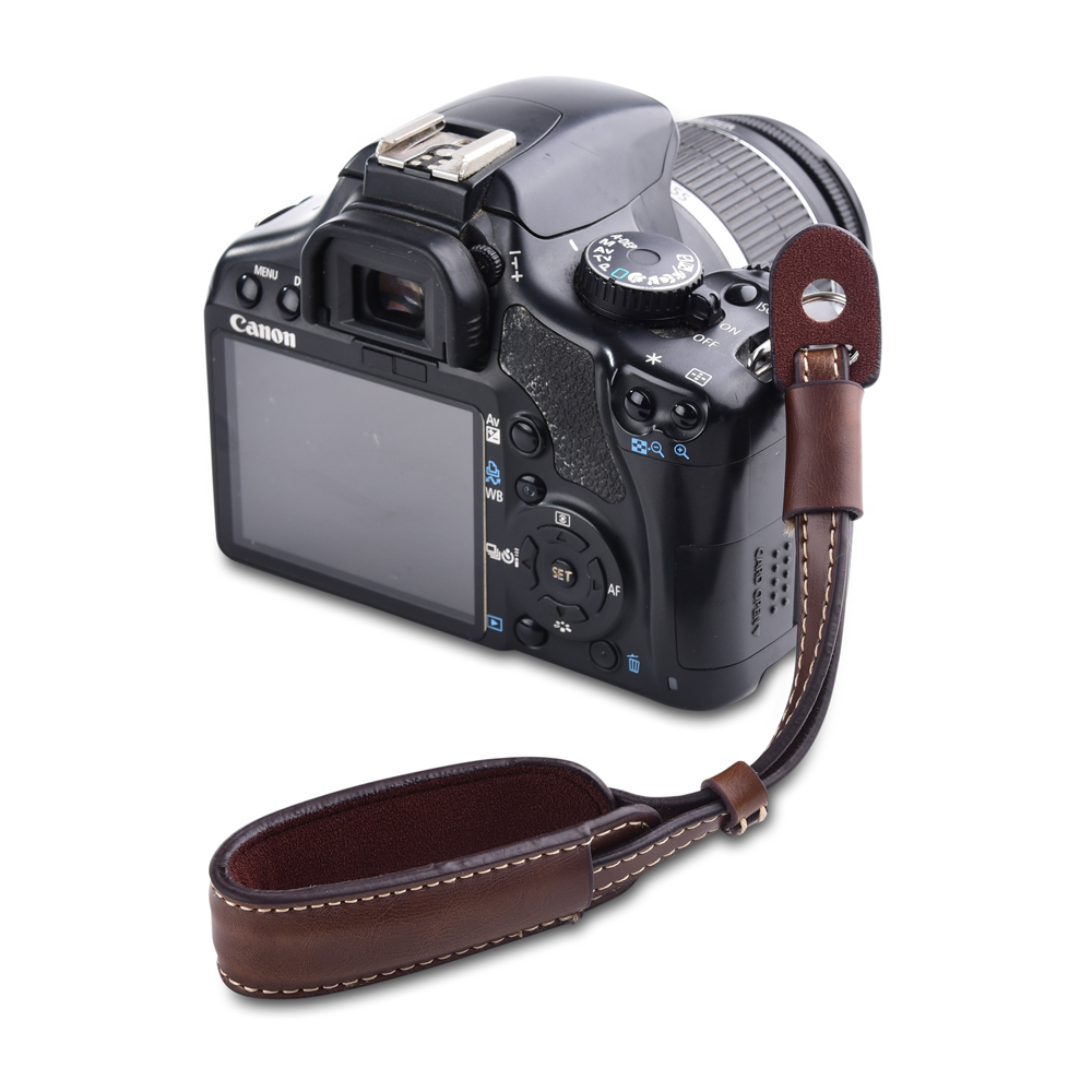 Dragonne en cuir pour appareil - Camera Strap Leather avis et prix