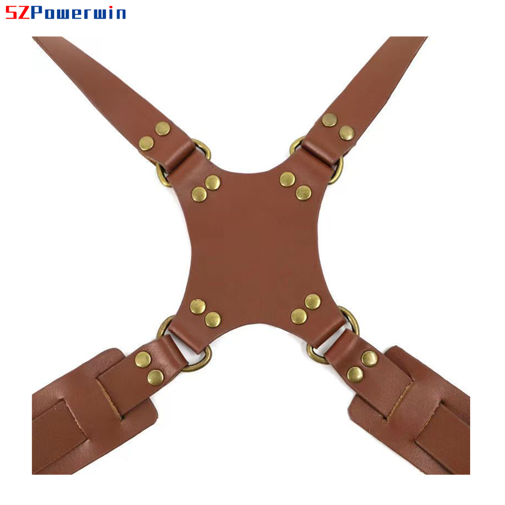 Powerwin – sangle double appar - Camera Strap Leather avis et prix