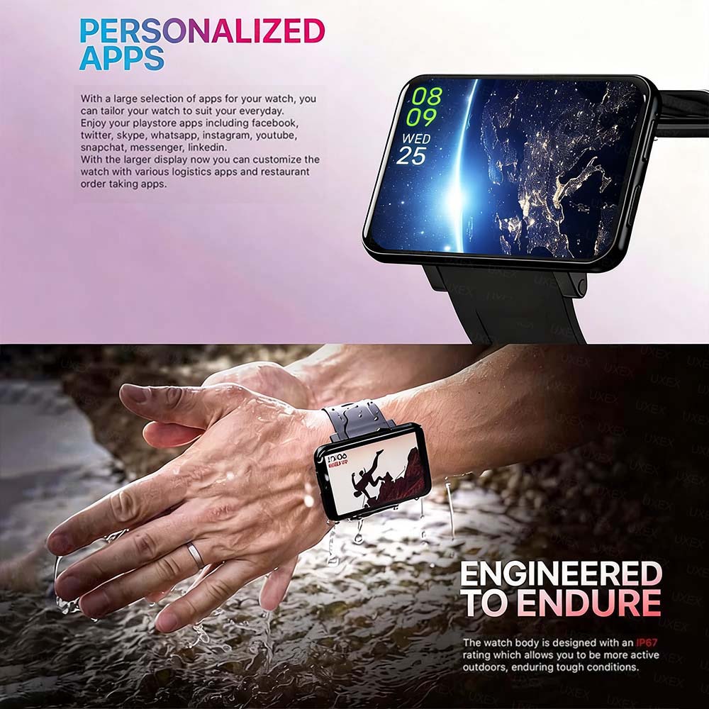 Montre connectée Android WIFI, - Photography Sim avis et prix