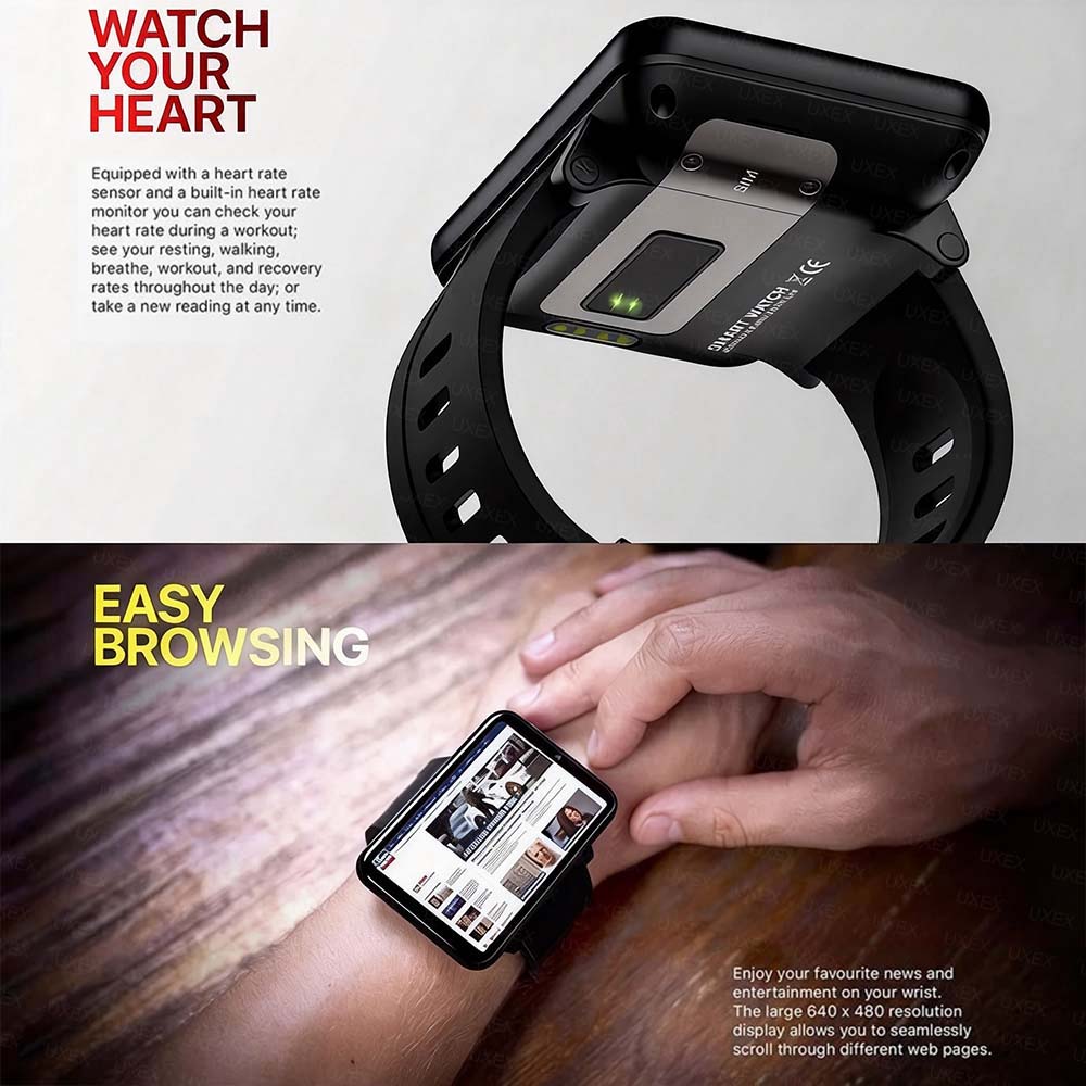 Montre connectée Android WIFI, - Photography Sim avis et prix