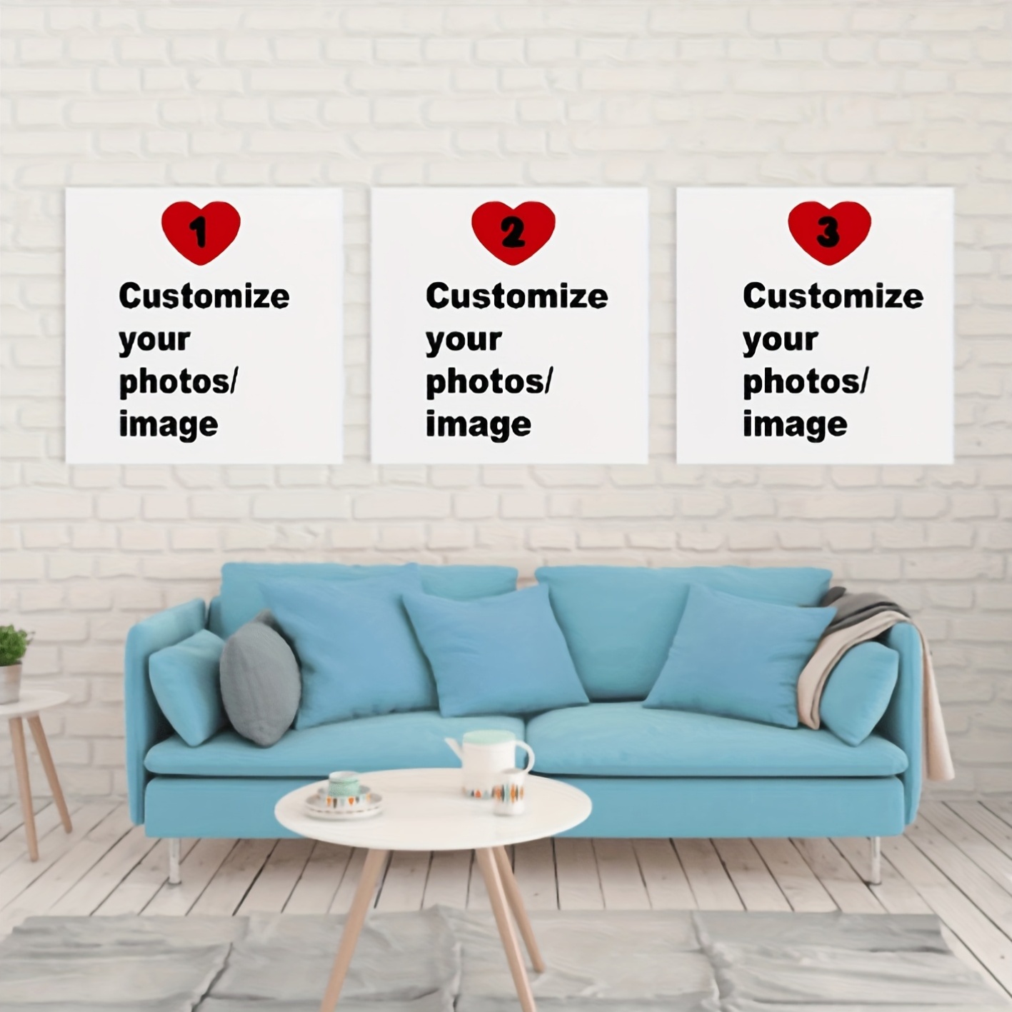Affiche en toile carrée person - Photograph Lyrics avis et prix