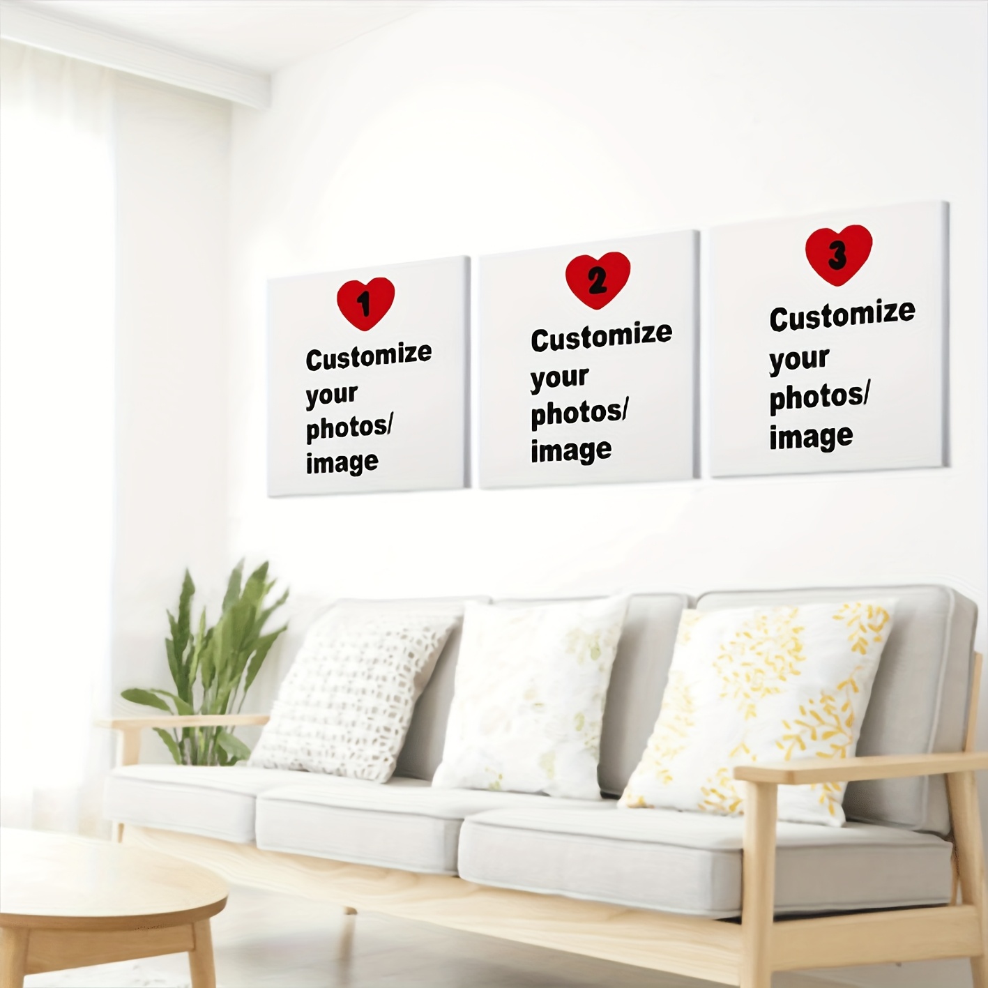Affiche en toile carrée person - Photograph Lyrics avis et prix