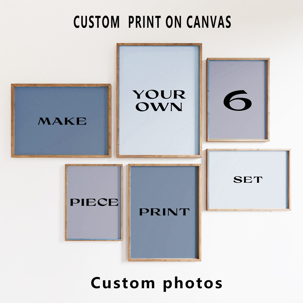 Lot de 6 impressions sur toile - Photograph Lyrics avis et prix